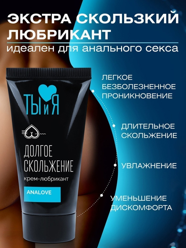 Анальная смазка с обезболиванием "AnaLove" 25 гр